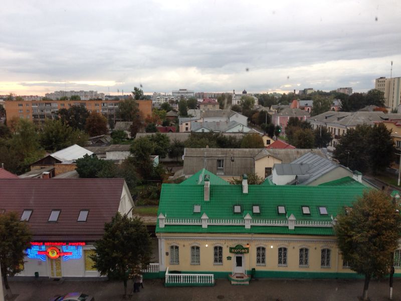 A skyline view of Pinsk.